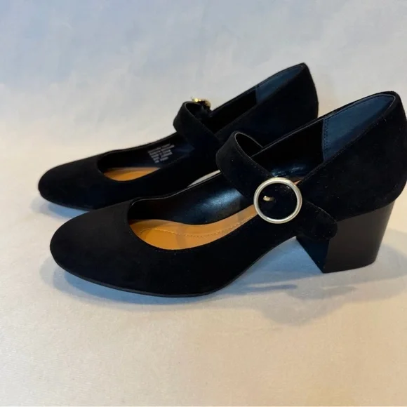 💎💎Elegant Black Mary Jane Heels - Picture 2 of 8